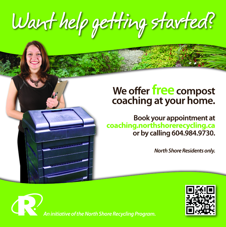 North Shore compost coaching sticker