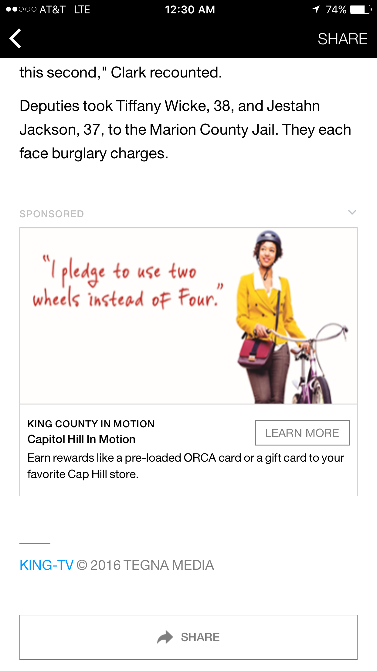 Three rounds of geo-targeted Facebook ads kept the campaign fresh